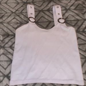 White tank top shirt
